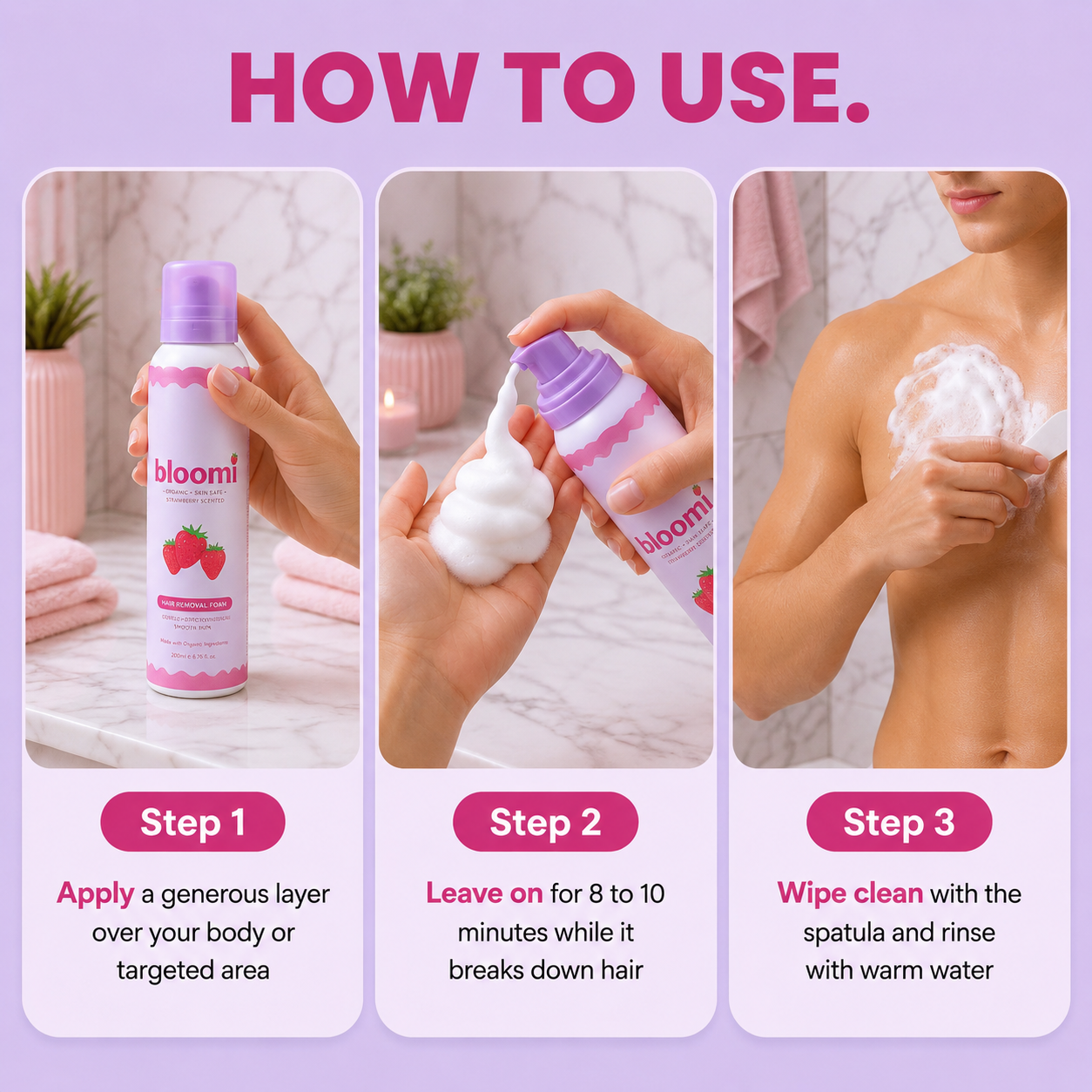 Bloomi - Hair Removal Mousse