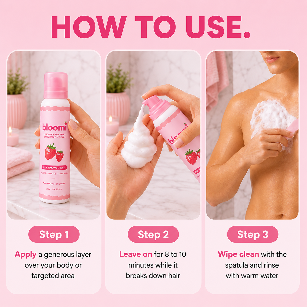 Bloomi Hair Removal Mousse