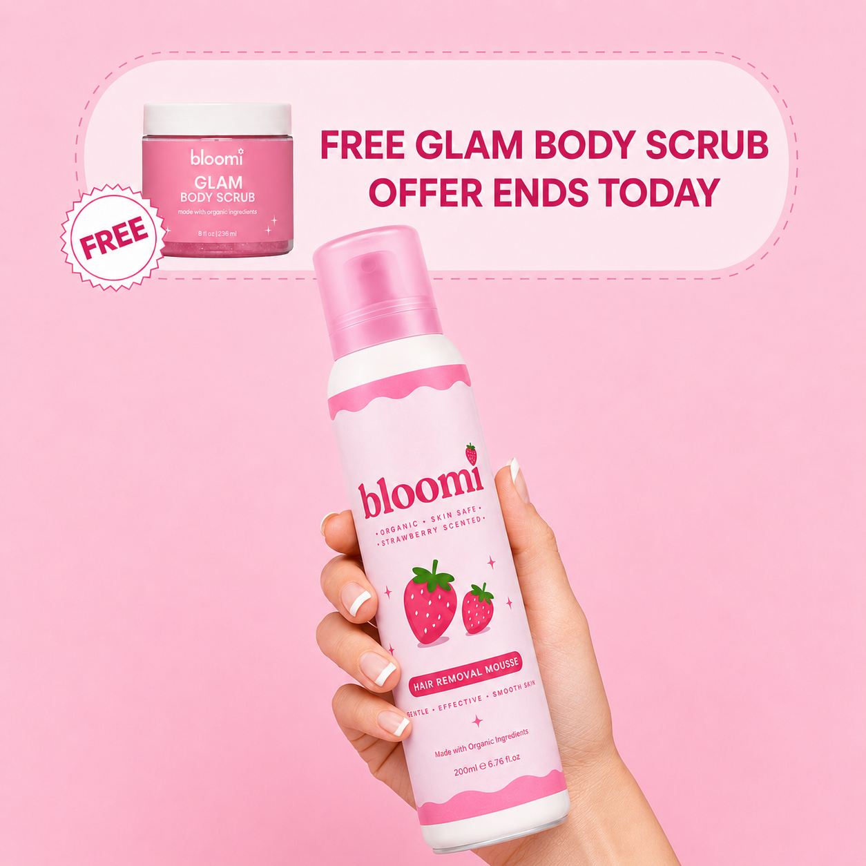Bloomi Hair Removal Mousse
